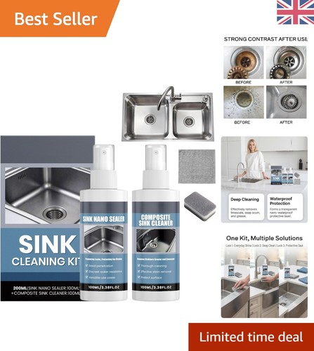 Sink cleaner and - sink,
