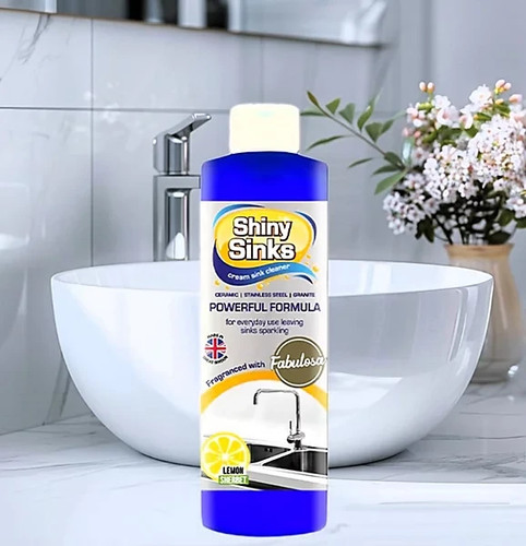 Shiny sinks cream sink cleaner - cream,